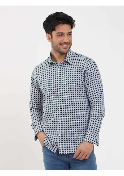 Dufy Yeşil Erkek Slim Fit Puantiyeli Brent Düğmeli Yaka Uzun Kol Gömlek - 104339-yeşil Yeşil Dufy Yeşil Erkek Slim Fit Puantiyeli Brent Düğmeli Yaka Uzun Kol Gömlek - 104339-yeşil Yeşil