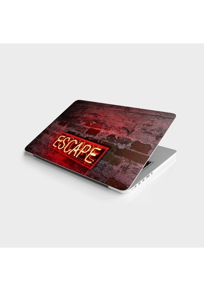 Laptop Sticker Bilgisayar Notebook Pc Kaplama Etiketi Escape