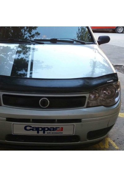 Cappafe Fiat Palio Ön Kaput Koruma Rüzgarlık 4Mm Abs 2007-2018