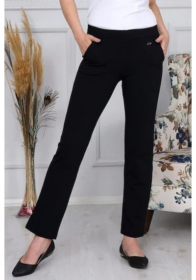 Remsa Pantalon Görünümlü Kadın Eşofman Altı Siyah