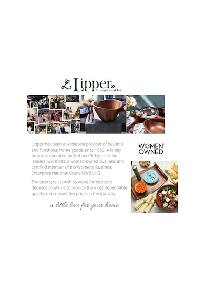 Lipper International 824 Düzenleyici Tepsi Bambu Ağacından, 4 Bölmeli, 29,5 X 20,3 X 4,5 Cm