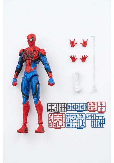 Marvel Rivals Spider-man Figürü - 83 Parça Hareketli Yapım Seti 14.7 Cm, Lisanslı