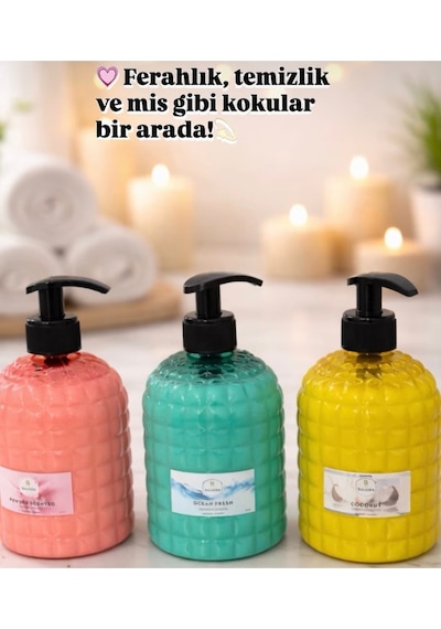 Sıvı Sabun 500ml 3lü Set