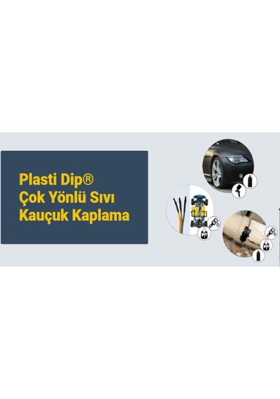 Plasti Dip - Mibenco - Pur - 3000 Gram - Mat Siyah