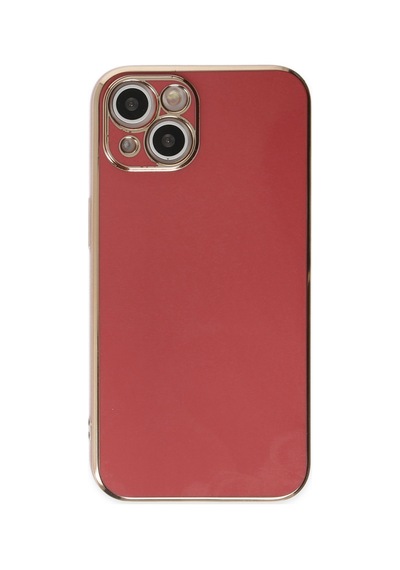 Apple iPhone Uyumlu 14 Kılıf Volet Silikon - Kırmızı Bzsxx00 1