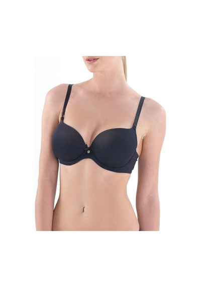 Blackspade Dolgulu Push-up Sütyen Essential 3004 - Siyah