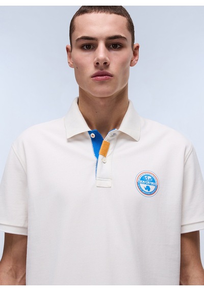 Napapijri Napapıjrı Beyaz E-clanıs Ss Erkek T-shirt Np0a4ıd3n1a1