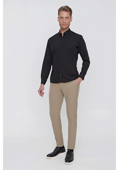 Efor P 1102 Slim Fit Bej Spor Pantolon Bej