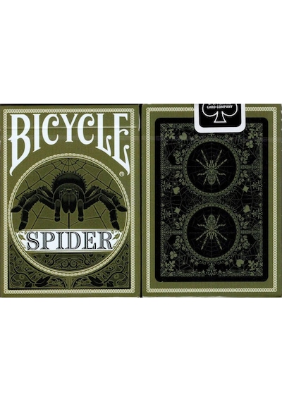Bicycle Spider Oyun Kağıdı Kartı Premium İskambil Kartları Destesi Green Yeşil
