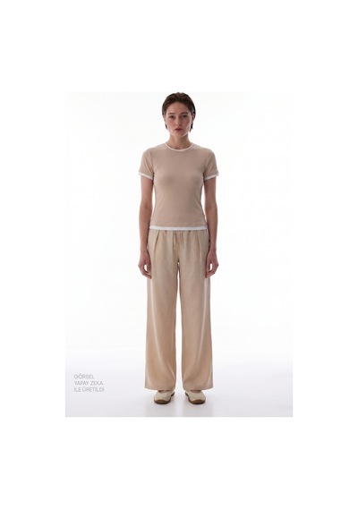 Penti Pastel Bej Basic Layer Tişört