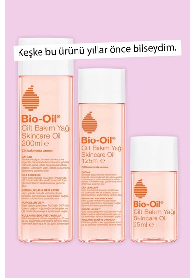 Bio-oil Çatlak Karşıtı & Leke Karşıtı Nemlendirici Cilt Bakım Yağı 200ml & Losyon