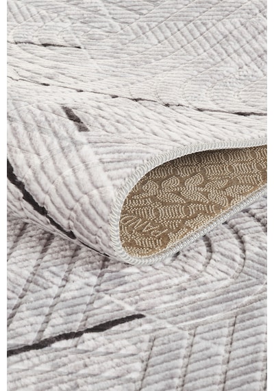 Villadia Home Textile Bambu Kaymaz Taban Dört Mevsim Yıkanabilir Kesme Yolluk Koridor Mutfak Salon Yatak Oturma Çocuk Odası Koridor Antre Vd5000gri Gri