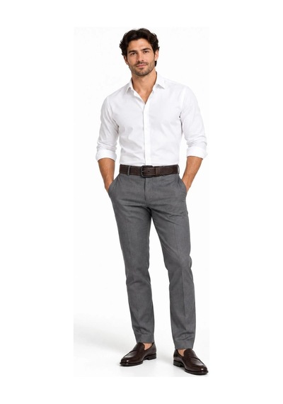 Ertaş Trend Store Erkek Kahverengi 3,5 Cm Dikiş Detaylı Metal Tokalı Kot Ve Kumaş Pantolon Kemeri Çok Renkli
