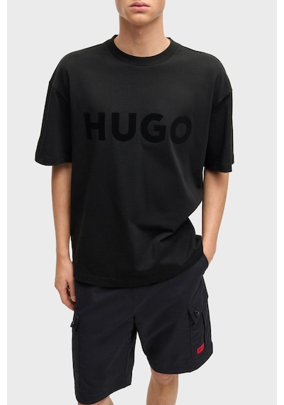 Hugo Erkek T Shirt 50525765 001 Siyah Siyah