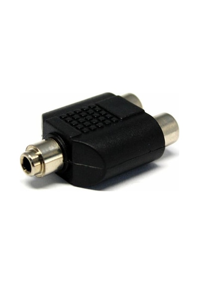 2 Rca Dişi 3.5 Mm Stereo Dişi