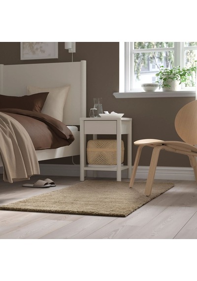 Ikea Stoense Halı 80 X 150 Cm Koyu Bej