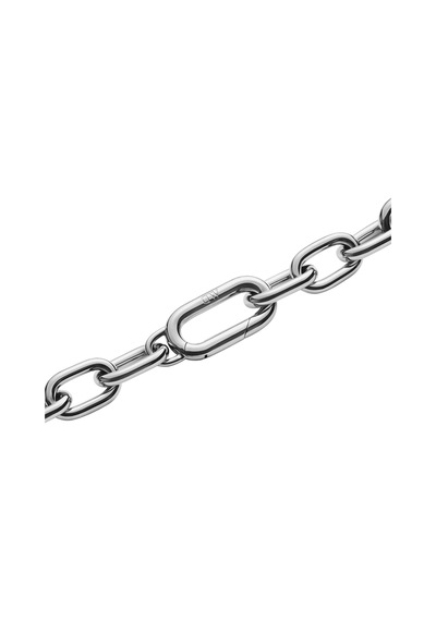 Crystal Link Bracelet Silver Silver