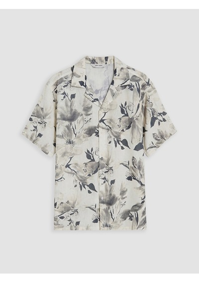 Lcw Vision Gri Regular Fit Desenli Erkek Gömlek