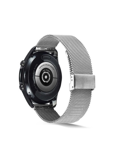 Galaxy Watch 46mm Uyumlu Krd-45 22mm Metal Arth Kordon-gümüş