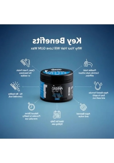 Islak Ve Parlak Görünüm Sağlayan Saç Şekillendirici Vaks 150 Ml