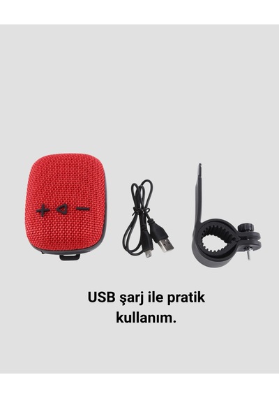 Mey İthalat Kablosuz Hoparlör Tws Ve Fm Destekli