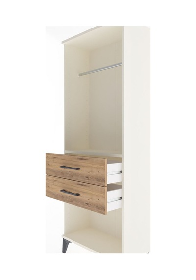 Arges Dolap Tek Raflı 2 Çekmeceli Tek Askılı 60x30x163 Aytaşı-çam Aytası Arges Dolap Tek Raflı 2 Çekmeceli Tek Askılı 60x30x163 Aytaşı-çam Aytası