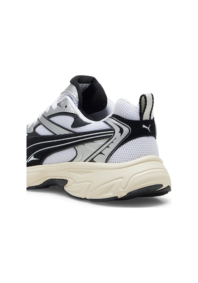 Puma Morphic Retro Spor Ayakkabı Beyaz - Siyah