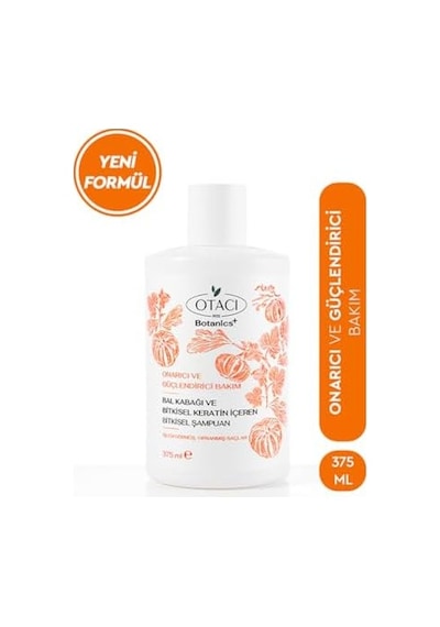 Onarıcı & Güçlendirici Bakım - Balkabağı Ve Bitkisel Keratin İçeren Bitkisel Şampuan