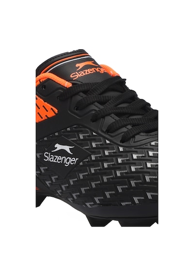 Slazenger Cycle Kr I Erkek Krampon Siyah / Turuncu Futbol Ayakkabısı