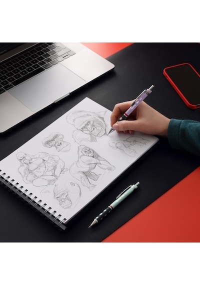 Rotring Tikky 0.7 MM 3'lü Okul Seti Lila