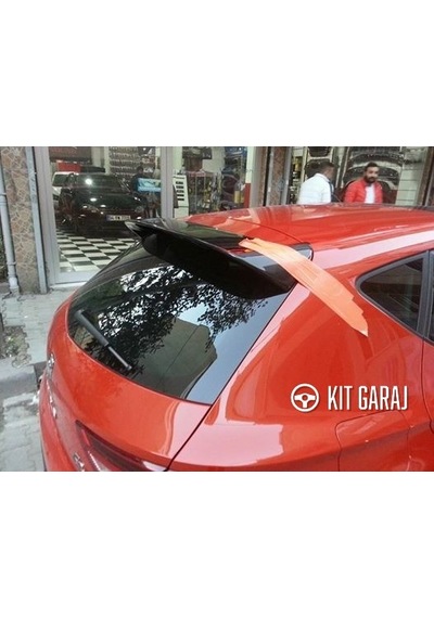 Seat Leon Mk3 2013 Sonrası Spoiler Parlak Siyah Boyalı Abs Plastik