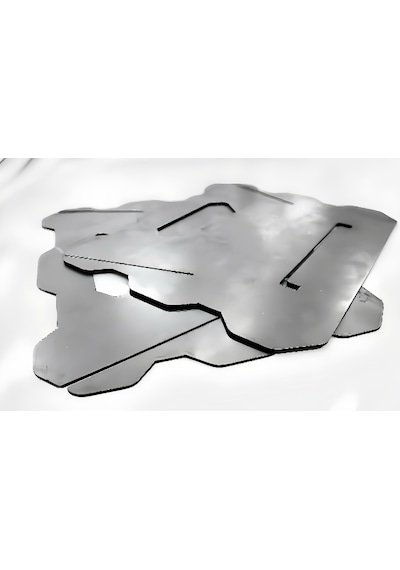 Metal&art Demonte Portatif Kat Sac Mangal Ateş Çukuru Izgara