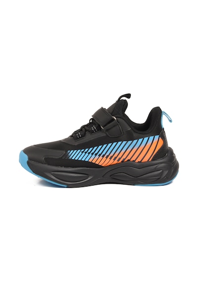 Marcokids Marko Kids T5440207b F Siyah-mavi-turuncu Erkek Çocuk Spor Ayakkabı