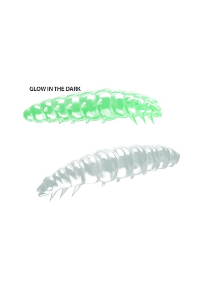 Libra Lures Larva Cheese Suni Yem Glow Uv Green 35mm