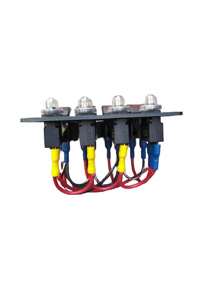 Tekne Ve Karavan Otomatik Sigorta Paneli. 4'Lü