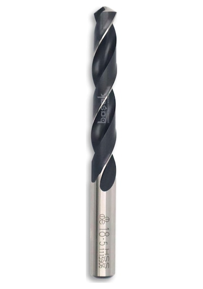 MTE 18,5 mm Taşlanmış Metal Matkap Ucu HSS DIN 338