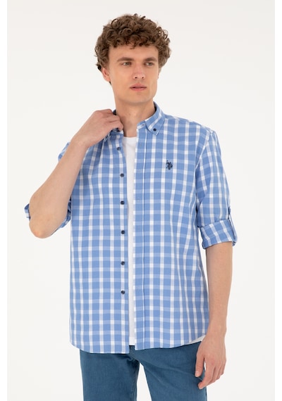 U.s. Polo Assn. Erkek Lacivert Gömlek Desenli 50288665-vr033 Lacivert U.s. Polo Assn. Erkek Lacivert Gömlek Desenli 50288665-vr033 Lacivert