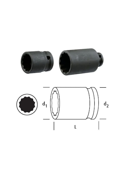 Osaka Ln12y29 Yıldız Lokma 1/2'' 29mm