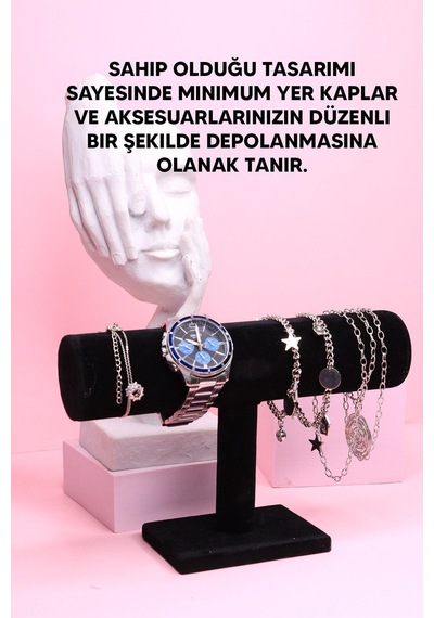 Bileklik Saat Bilezik Standı Plastik Beyaz Cn Diğer