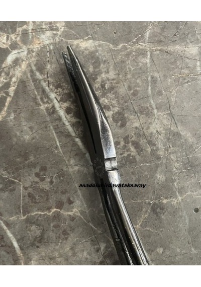 Soma Pro Çelik 410mm Uzun Kargaburun Pense Düz Uçlu 41cm Uzun Kargaburnu