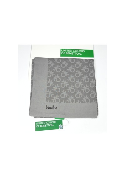 Benetton Elegante Uno Şal 1024 Yeni Gri