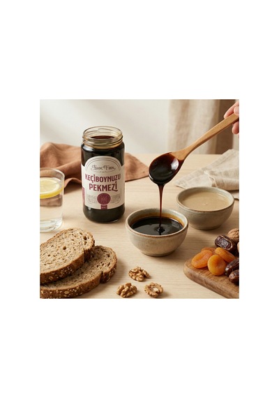 Doğal Keçiboynuzu Pekmezi 600 Gr - Şeker İlavesiz & Geleneksel Üretim - 841872368