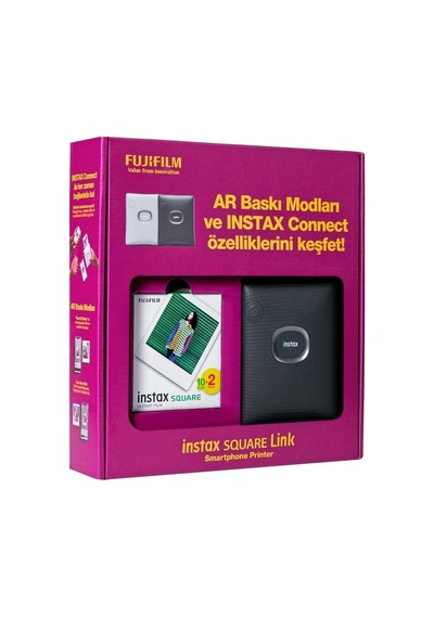 Square Link Yeşil Akıllı Telefon Yazıcısı Bundle Box Çok Renkli