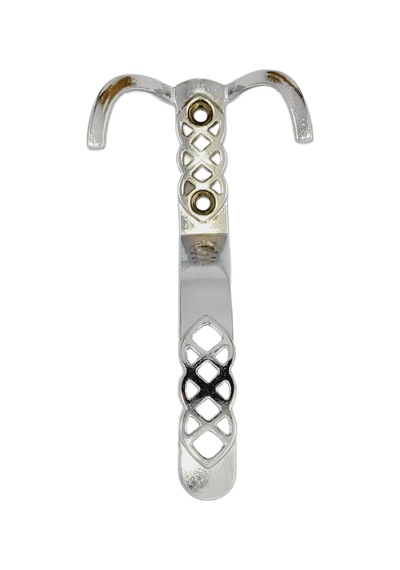 Kristal Portmanto Askı Krom - 5 Adet Krem