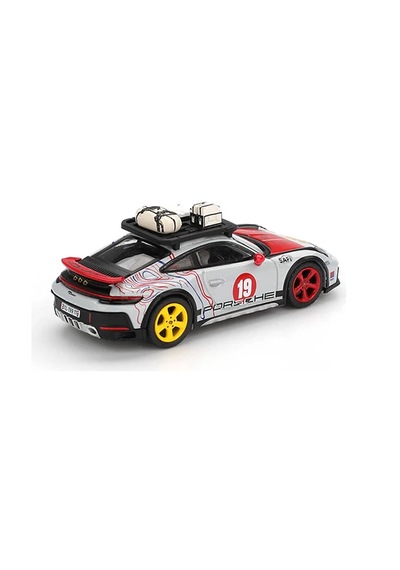 Mini Gt 1068 1/64 Porsche 911 Dakar "uncle Rally" - Blister Paket Çok Renkli