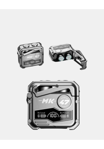 Mey İthalat Powerbank Özellikli Bluetooth Kulaklık Ergonomik, Suya Dayanıklı Belirtilmemis