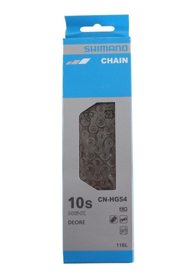 SHIMANO CN-HG54 10 VİTES 116 BAKLA ZİNCİR Krom