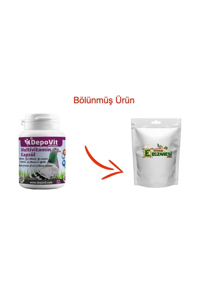 Multi Vitamin Kapsül 50 Adet Bölünmüş