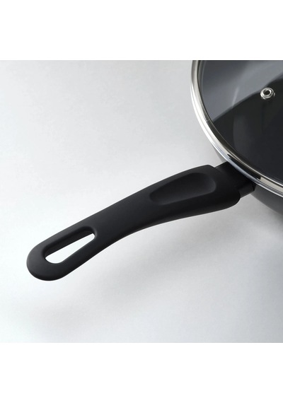 Ikea Hemlagad Kapaklı Tencere 26 Cm Siyah 2 Parça