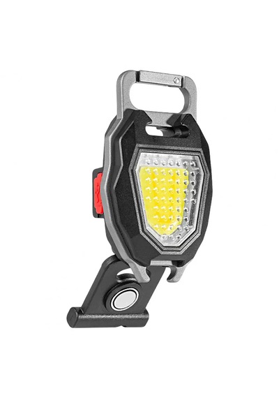 Powermaster - 800 Lümen Şarjlı Cob Led El Feneri Kamp Lambası Mıknatıslı Kapak Açacaklı Düdüklü Elektronik Çakmaklı Anahtarlık Cep Işıldak Siyah Powermaster - 800 Lümen Şarjlı Cob Led El Feneri Kamp Lambası Mıknatıslı Kapak Açacaklı Düdüklü Elektronik Çakmaklı Anahtarlık Cep Işıldak Siyah